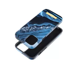   Forcell F-Protect Mirage MagSafe-kompatibilis tok iPhone 15 PLUS készülékhez ocean marble