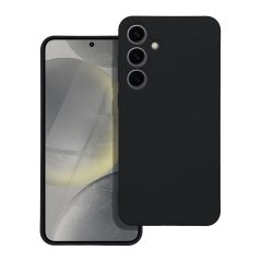 Samsung S24 Plus szilikon tok készülékhez, fekete