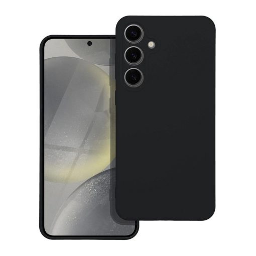 Samsung S24 Plus szilikon tok készülékhez, fekete