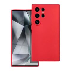 Samsung S24 Ultra készülékhez puha tok piros