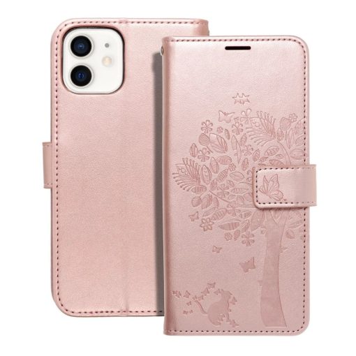 MEZZO füzet tok iPhone 12/12 Pro készülékhez rózsaarany
