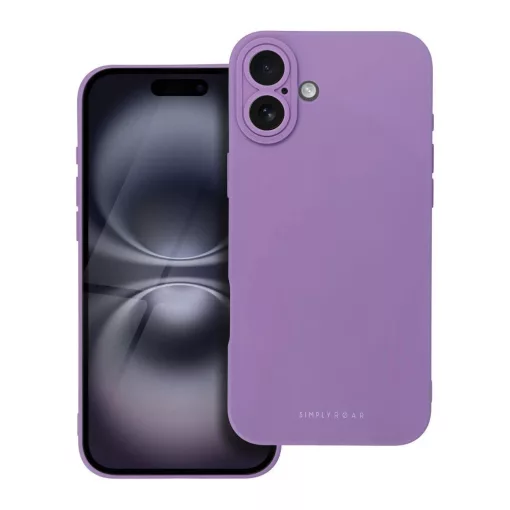 ROAR LUNA tok iPhone 16 Plus készülékhez lila
