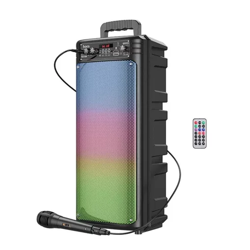 Hoco BS52 Bluetooth hangszórórendszer 2 x 10W 3h fekete