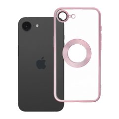   Glam tok iPhone 16e (SE 4 2025) és 17e készülékhez, púderrózsaszín