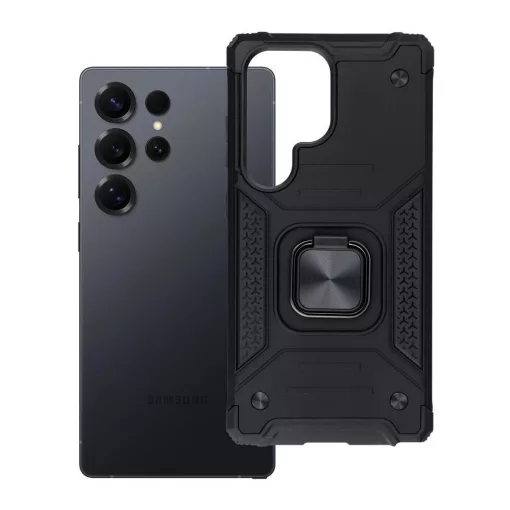 Samsung S25 ULTRA készülékhez Nitro tok, fekete