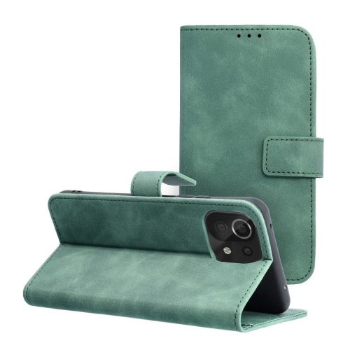 TENDER könyvtok XIAOMI Redmi Note 10 Pro / Redmi Note 10 Pro Max készülékhez zöld