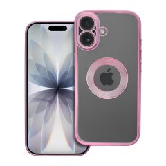 Glam tok iPhone 17 készülékhez porrózsaszín