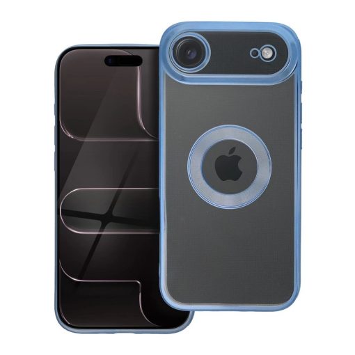 iPhone 17 AIR készülékhez tok Glam kék