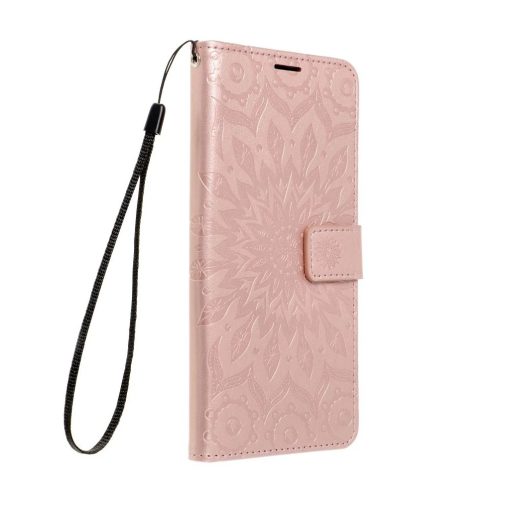 MEZZO könyvtok iPhone 17 Pro készülékhez Mandala rózsaarany