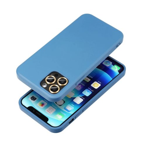 Samsung Galaxy A35 5G készülékhez szilikon tok kék