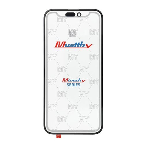 MUSTTBY előlapi üveg + OCA iPhone 15 Plus készülékhez