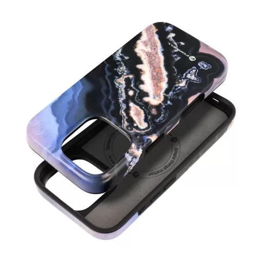 Forcell F-Protect Mirage tok iPhone 16 Pro készülékhez, MagSafe-kompatibilis, katonai szabvány szerinti ütésvédelemmel, Gold Island