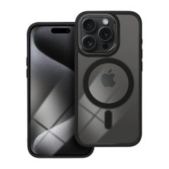   iPhone 15 Pro készülékhez Color Edge Mag Cover MagSafe-kompatibilis tok, fekete