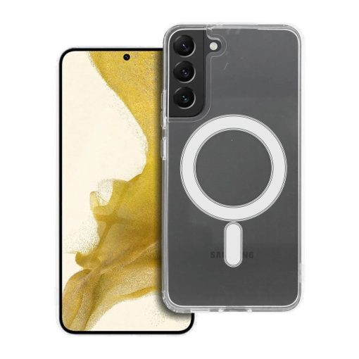 Samsung S22 PLUS készülékhez MagSafe tok (STR) átlátszó