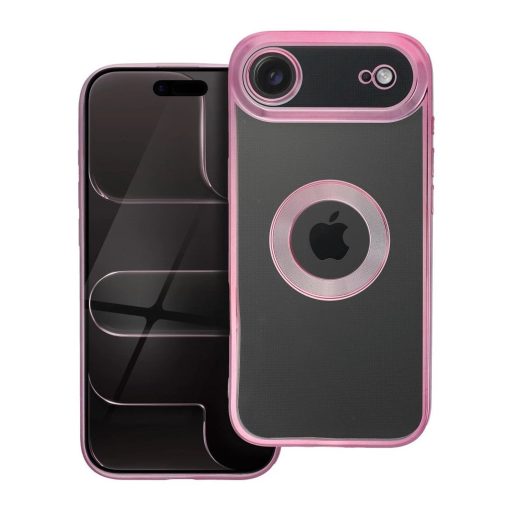 Glam tok iPhone 17 AIR készülékhez púderrózsaszín