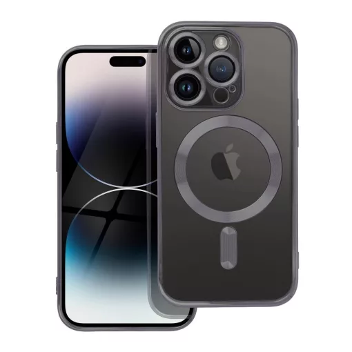 Electro Mag Cover MagSafe-kompatibilis tok iPhone 14 PRO készülékhez fekete