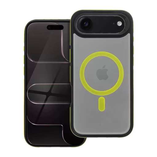 iPhone 17 készülékhez AIR Neo tok MagSafe-kompatibilis, sárga