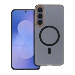   Samsung A17 Go Orange készülékhez MagSafe-kompatibilis tok, fekete