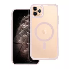   Color Edge Mag Cover MagSafe-kompatibilis tok iPhone 11 Pro Max készülékhez, rózsaszín