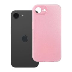   iPhone 16e (SE 4 2025) és 17e készülékhez átlátszó Blink tok 2 mm rózsaszín