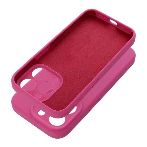 iPhone 16e (SE 4 2025) és 17e készülékhez 2 mm-es szilikontok, rózsaszín