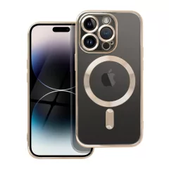   Electro Mag Cover tok iPhone 14 PRO készülékhez, MagSafe-kompatibilis, arany