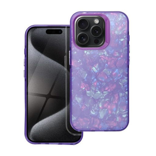 iPhone 15 Pro Max tok készülékhez Tutti Frutti lila
