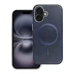   iPhone 14 PRO készülékhez MagSafe kompatibilis Gentleman Mag Cover tok, tengerészkék