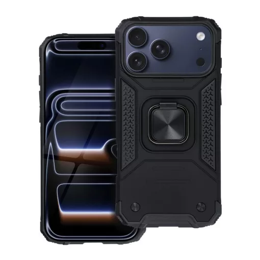 Nitro tok iPhone 17 Pro Max készülékhez, fekete