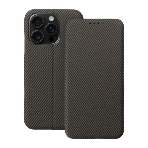 FOLIO Side Magnet könyvtok iPhone 16 Pro készülékhez barna