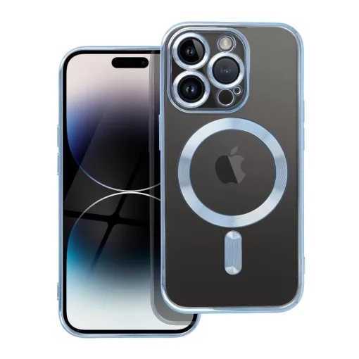 Electro Mag Cover tok iPhone 14 PRO készülékhez MagSafe-kompatibilis kék
