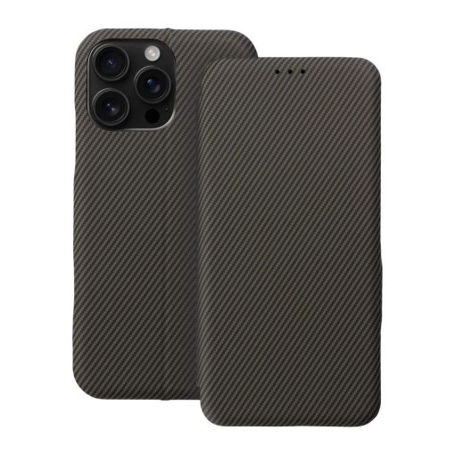 FOLIO Side Magnet fliptok iPhone 16 Pro Max készülékhez barna