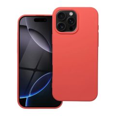 iPhone 16 Pro Max készülékhez szilikon tok, őszibarack