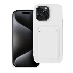 iPhone 15 PRO MAX készülékhez Card Case tok, fehér