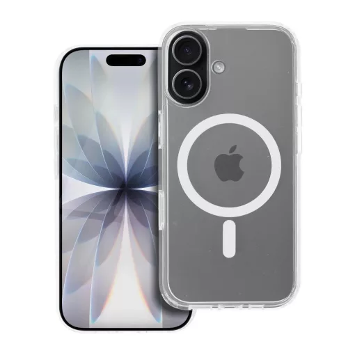 Mag Cover Elite tok iPhone 17 készülékhez, MagSafe kompatibilis (STR / NON-YELLOWING / CAMERA CONTROL BUTTON), átlátszó