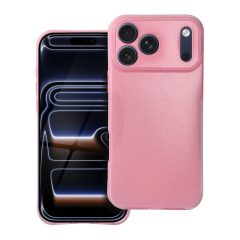   iPhone 17 PRO MAX készülékhez 2 mm-es átlátszó Blink tok, rózsaszín