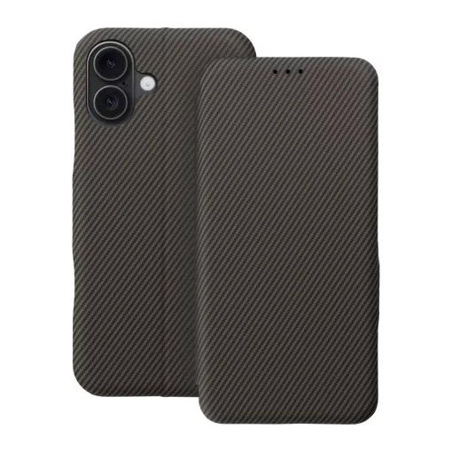 FOLIO Side Magnet könyvtok iPhone 16 Plus készülékhez barna