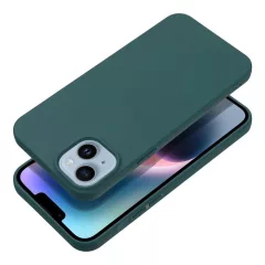 iPhone 11 készülékhez matt tok sötétzöld