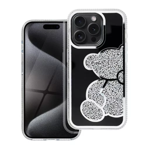 TEDDY BEAR tok iPhone 11 készülékhez ezüst