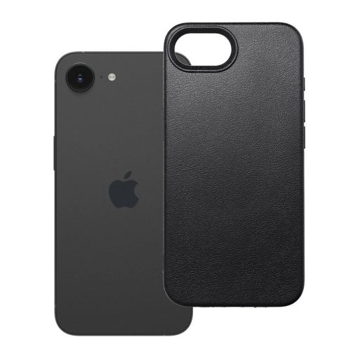 Skin tok iPhone 16e (SE 4 2025) és 17e készülékhez, fekete