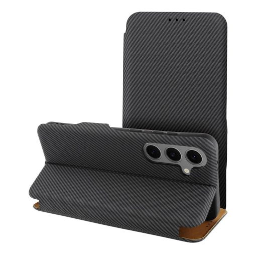 FOLIO Side Magnet könyvtok Samsung S25 Plus készülékhez szürke