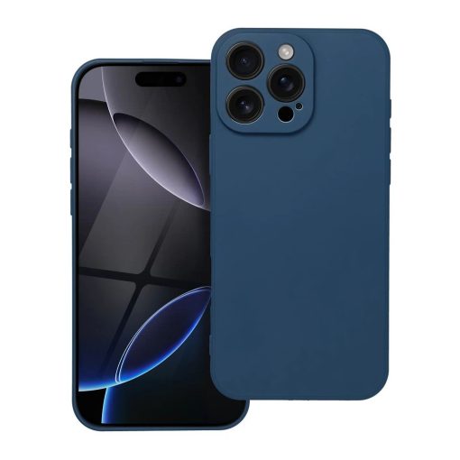 Puha tok iPhone 16 Pro Max készülékhez sötétkék