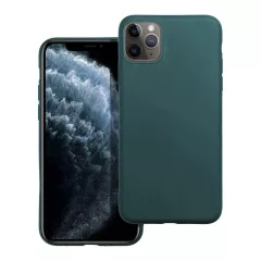 iPhone 11 PRO MAX készülékhez tok matt sötétzöld