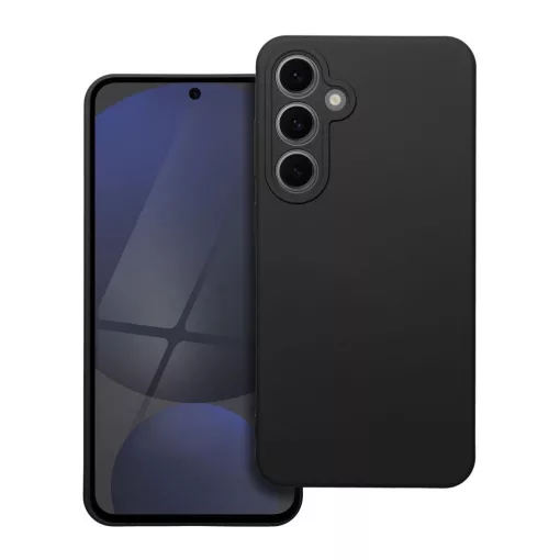 Szilikon tok Samsung S24 FE készülékhez fekete