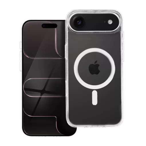 Forcell F-Protect Clear Hybrid Premium tok iPhone 17 Air készülékhez MagSafe-kompatibilis átlátszó