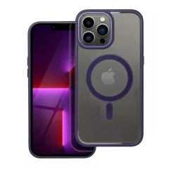   Color Edge Mag Cover tok iPhone 13 Pro Max készülékhez, MagSafe kompatibilis, lila