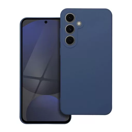 Samsung S24 FE készülékhez szilikon tok kék