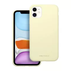   ROAR case CLOUD SKIN tok IPHONE 11 készülékhez világossárga