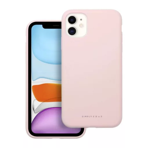 ROAR case CLOUD SKIN tok iPhone 11 készülékhez világos rózsaszín
