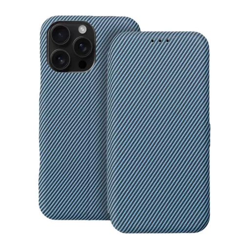 FOLIO Side Magnet könyvtok iPhone 16 Pro Max készülékhez kék